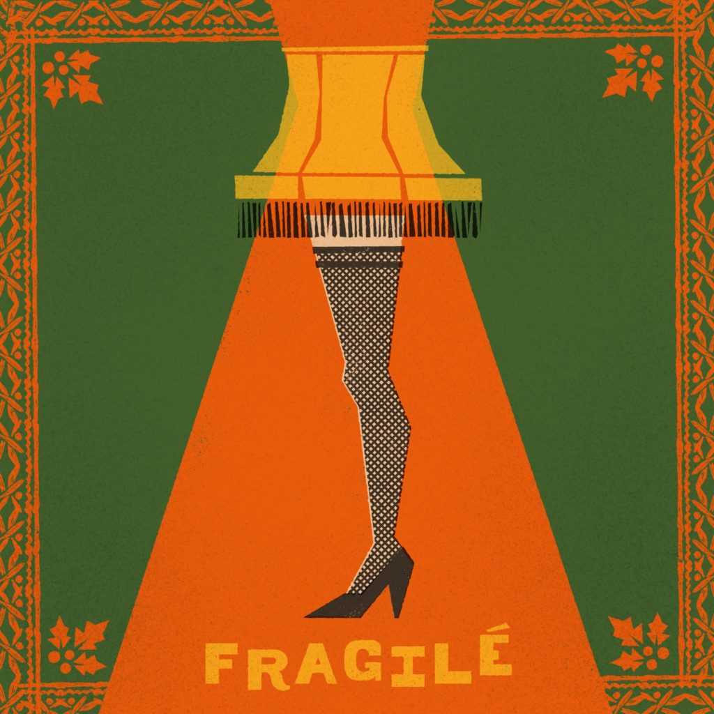 Holiday card created by Kirk Langsea