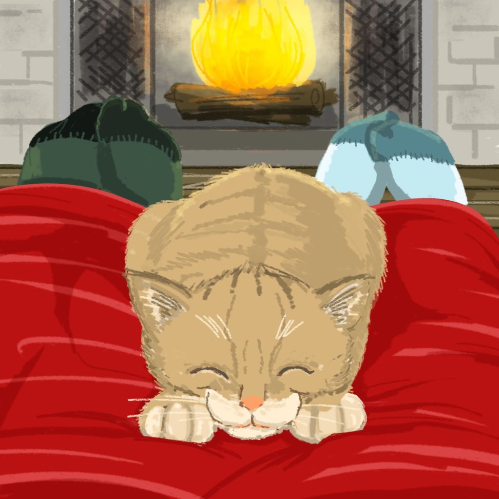 Holiday card created by Robin Larsen