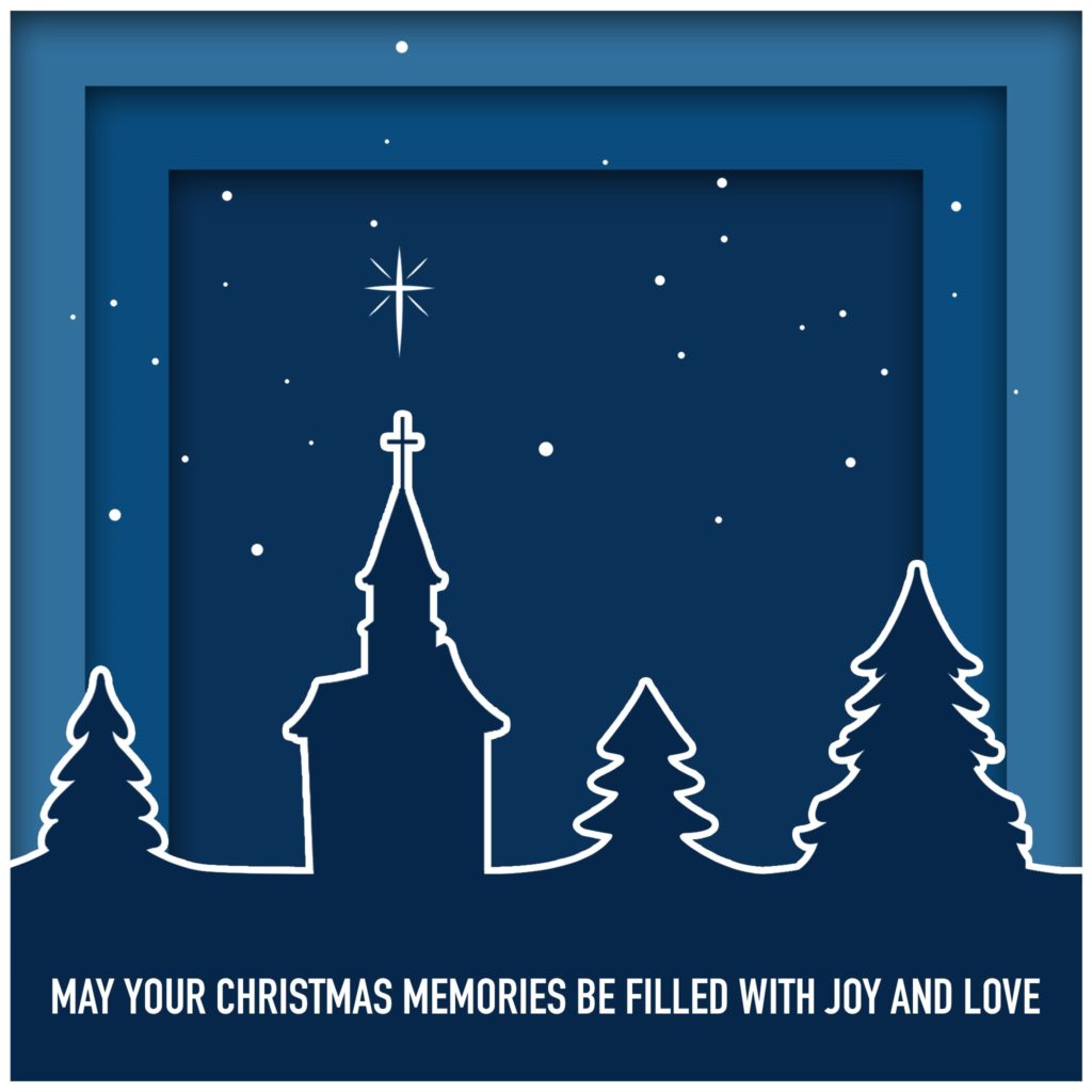 Holiday card created by Peter McGowan