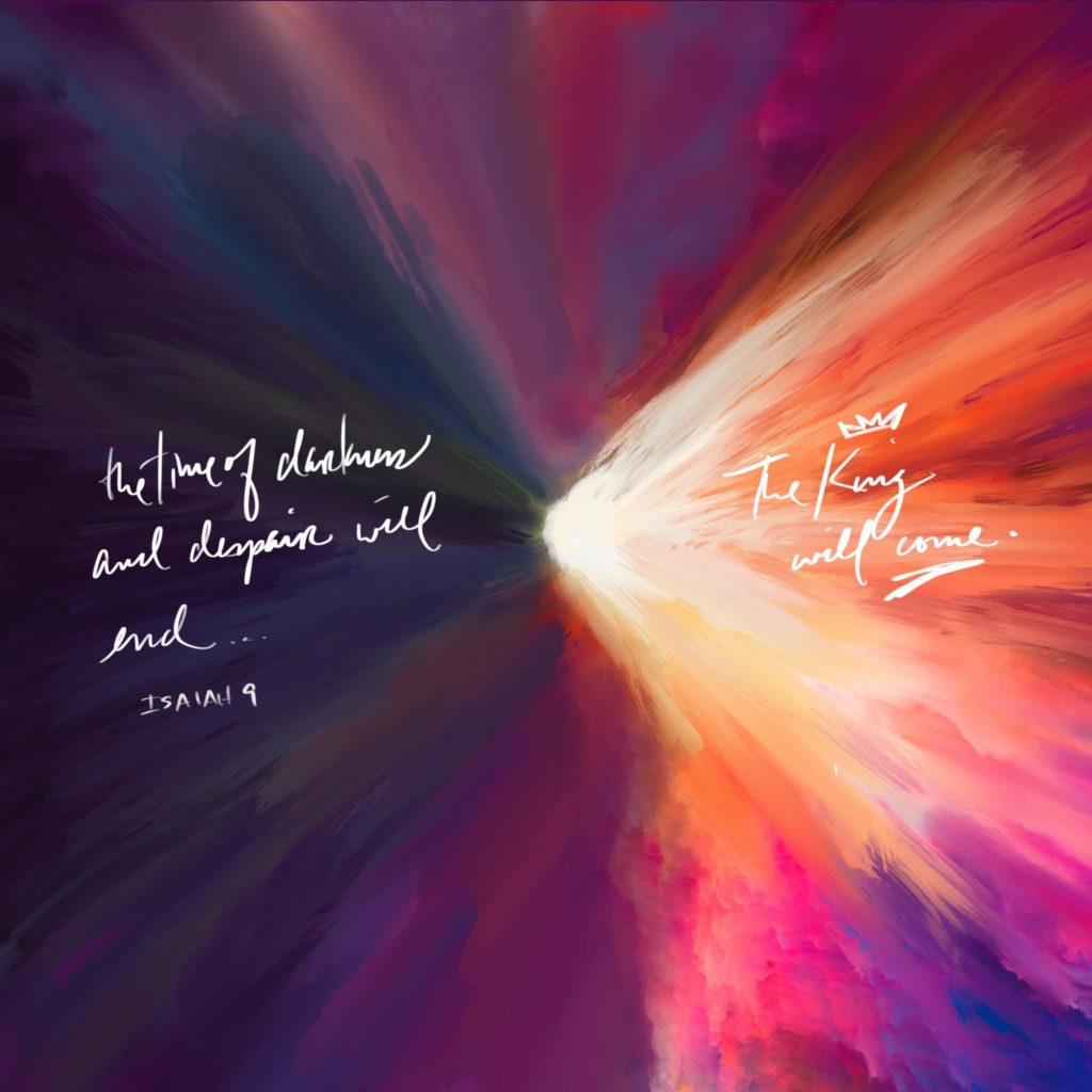 Holiday card created by Shawn Stewart